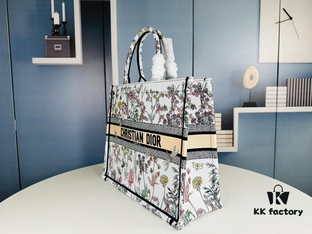 Embroidered Large Di0r Book Tote [Original Order]