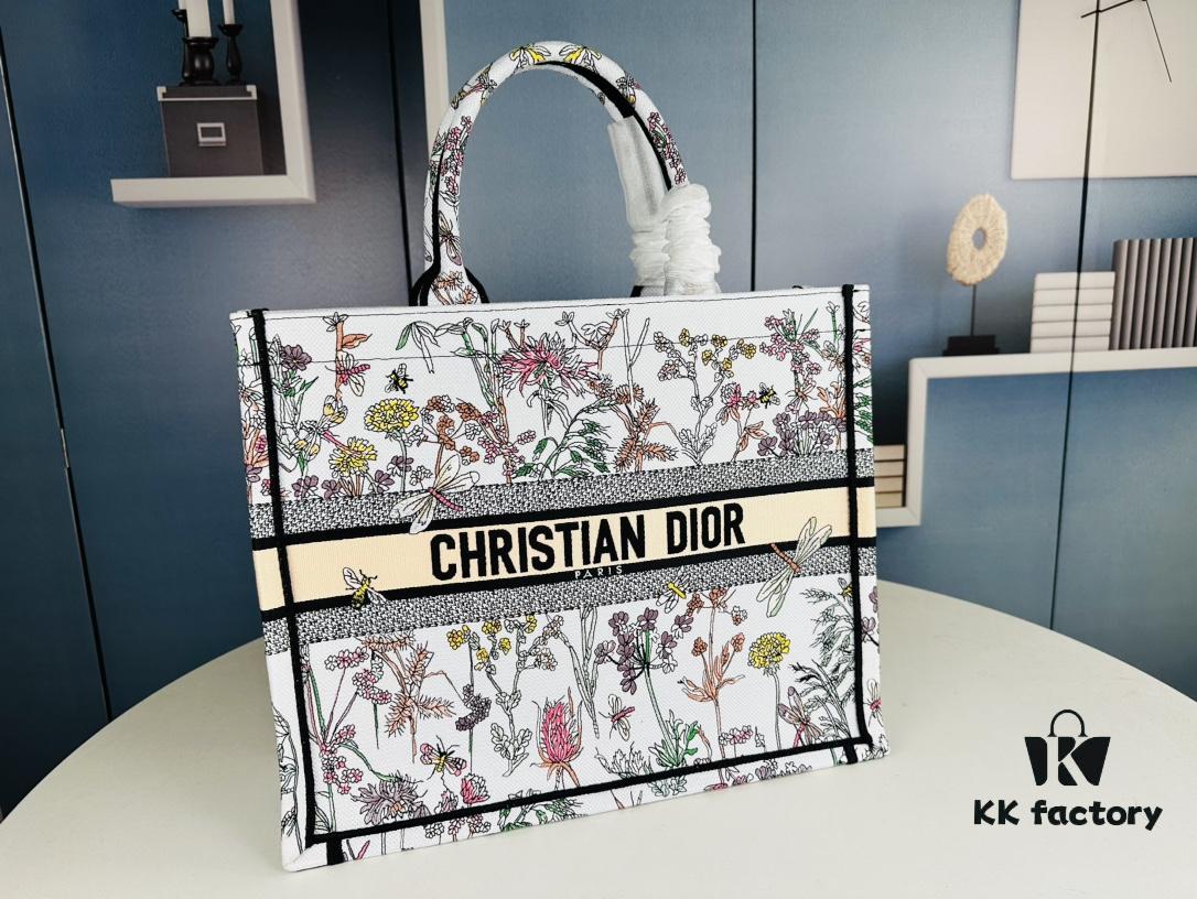 Embroidered Large Di0r Book Tote [Original Order]