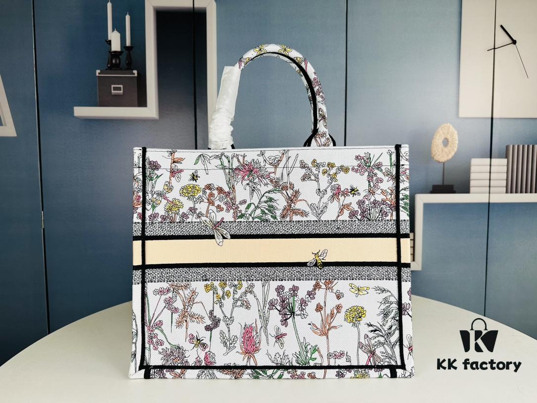 Embroidered Large Di0r Book Tote [Original Order]