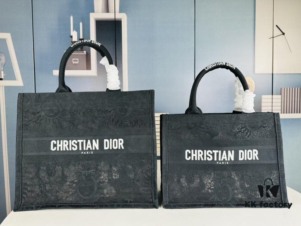 Original Order Embroidered Medium Di0r Book Tote