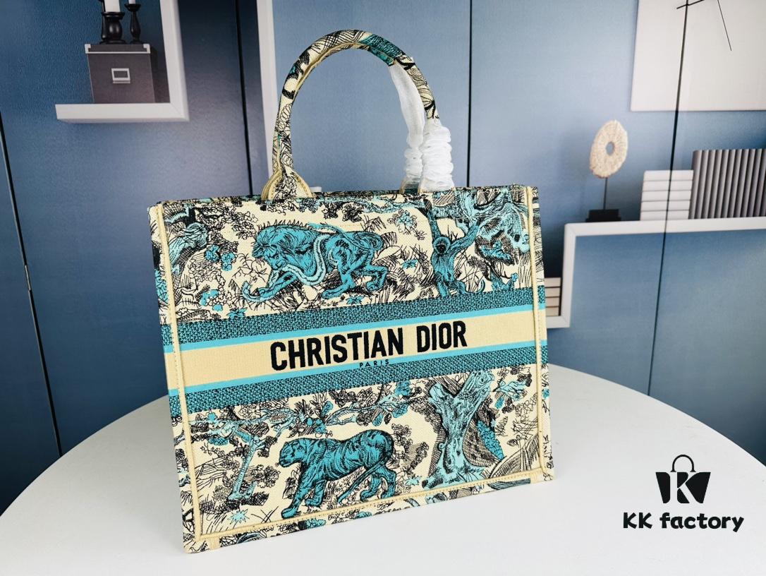 Embroidered Large [Di0r Book Tote]