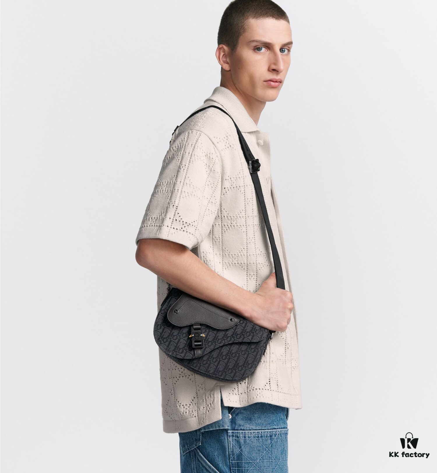 Saddle Messenger Bag with Box