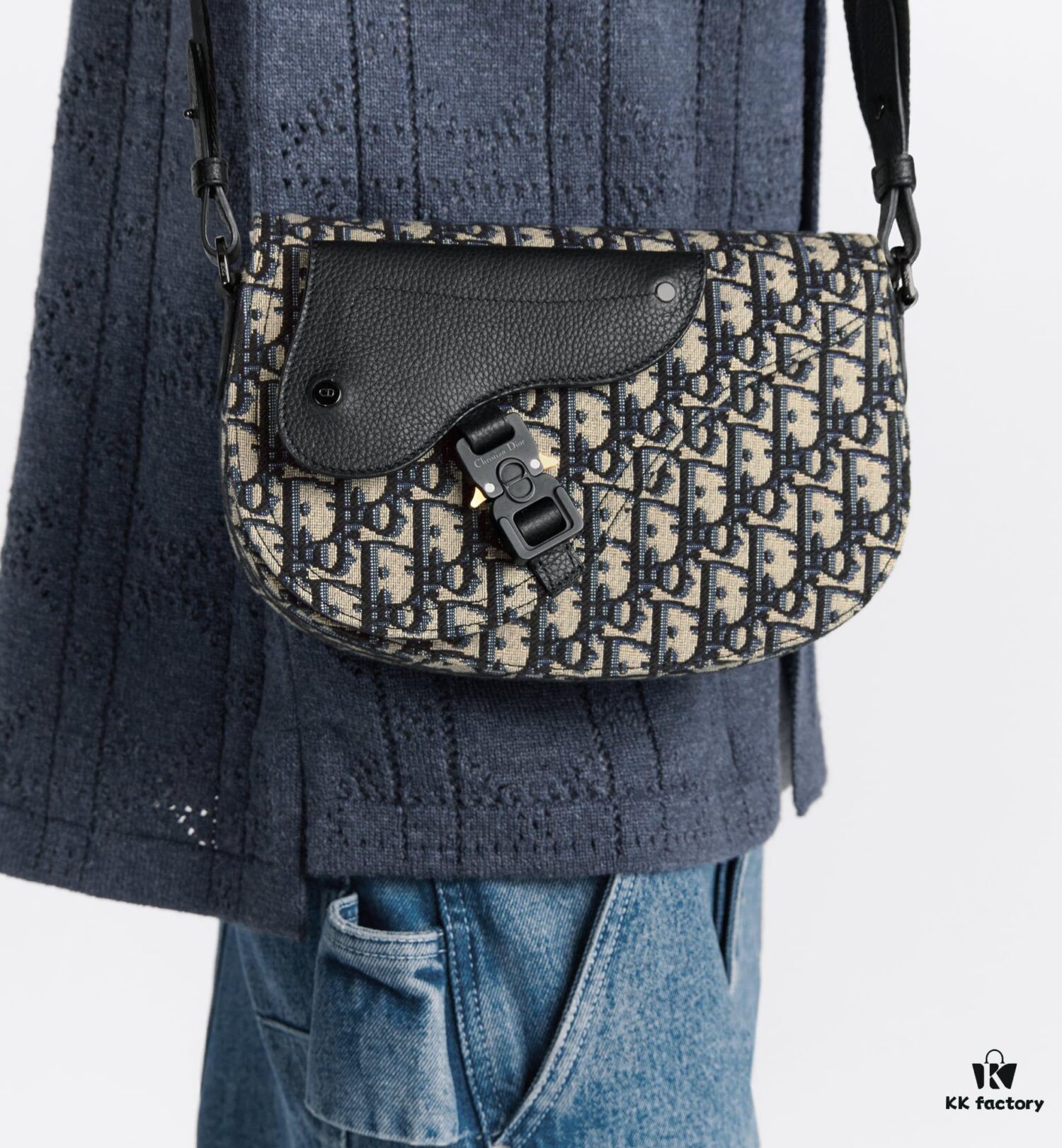 Saddle Messenger Bag with Box