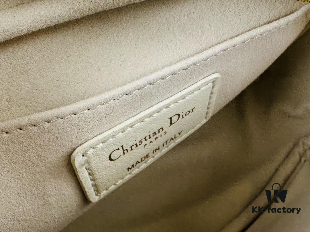 Dior Caro Top Handle Camera Bag in Black Calfskin - Small Size, Spring/Summer 2024 Collection