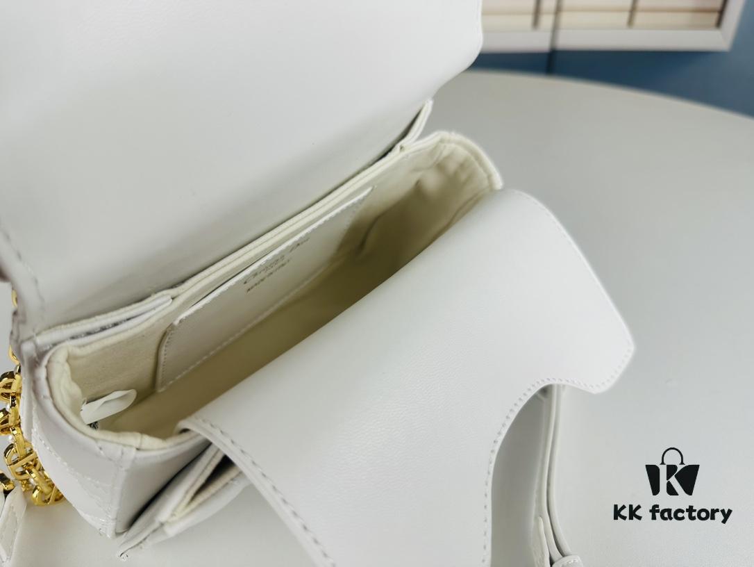 Dior Jolie Small Handbag (with Box) – Black Calfskin with Cannage Stitching and CD Closure