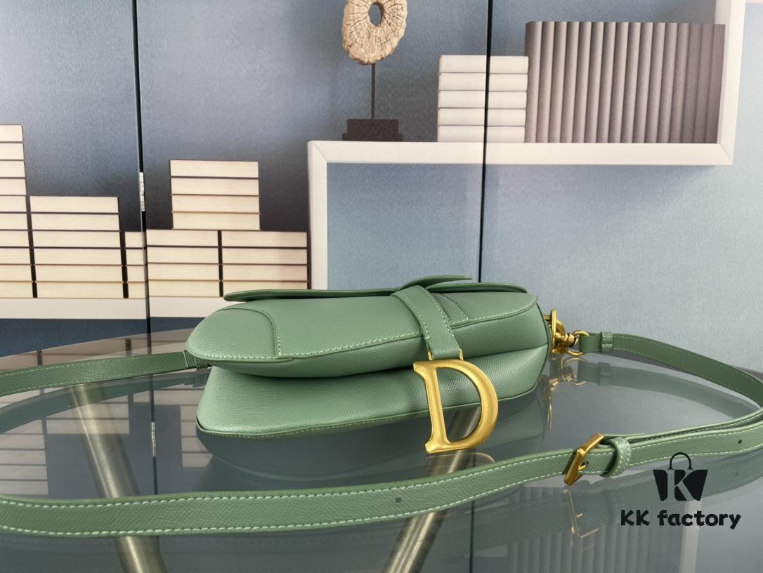 Large Dior Saddle Bag, Vintage Pattern, Thin Strap, Palm Texture Series [Includes Boutique Box 🎁]