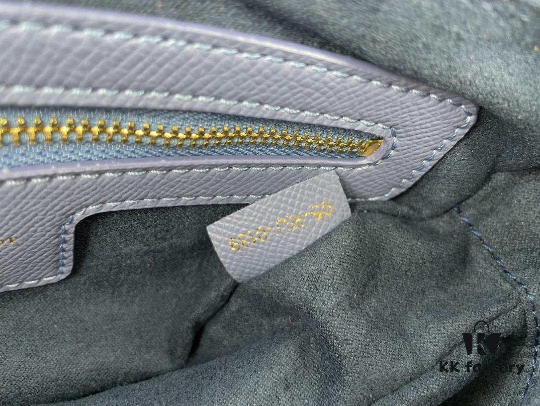 Large Size ♥️ Dior Saddle Bag, Vintage Pattern, Thin Shoulder Strap, Palm Texture Series [Includes Original Retail Box 🎁]