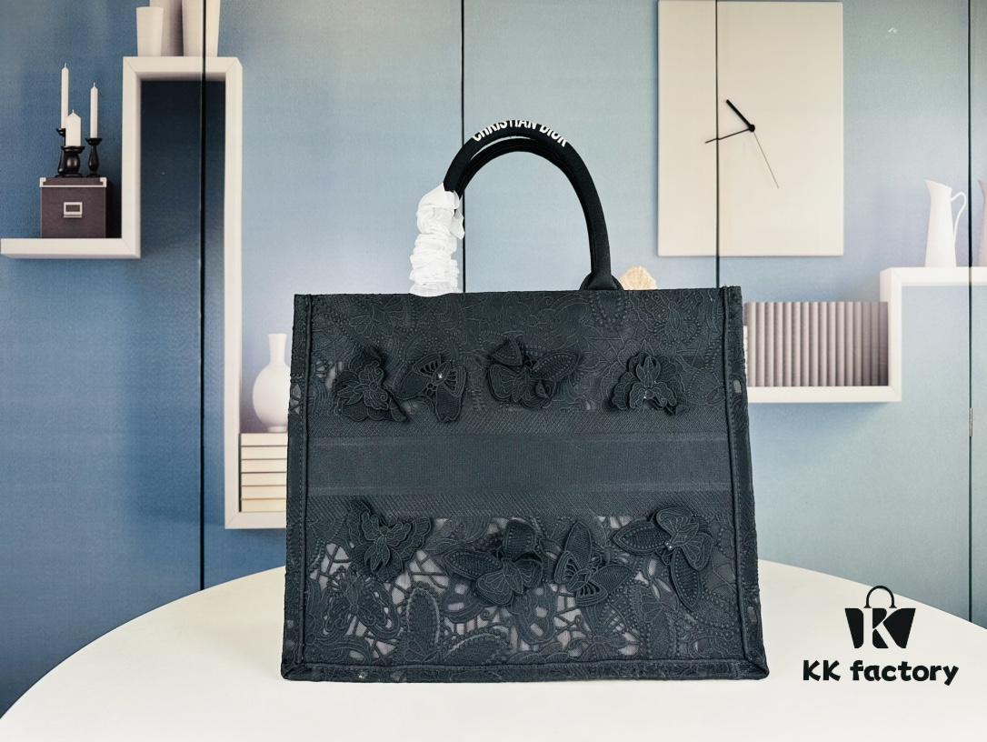 Embroidered Large Di0r Book Tote