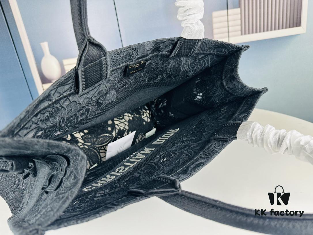 Embroidered Large Di0r Book Tote