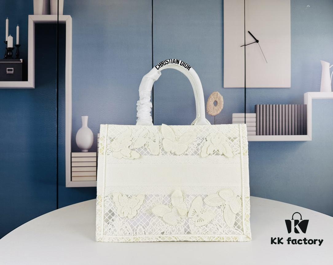 Original Order Embroidered Medium Di0r Book Tote