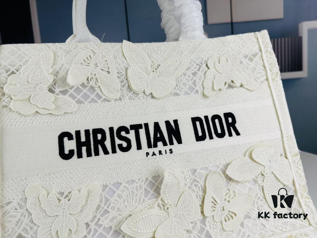 Original Order Embroidered Medium Di0r Book Tote