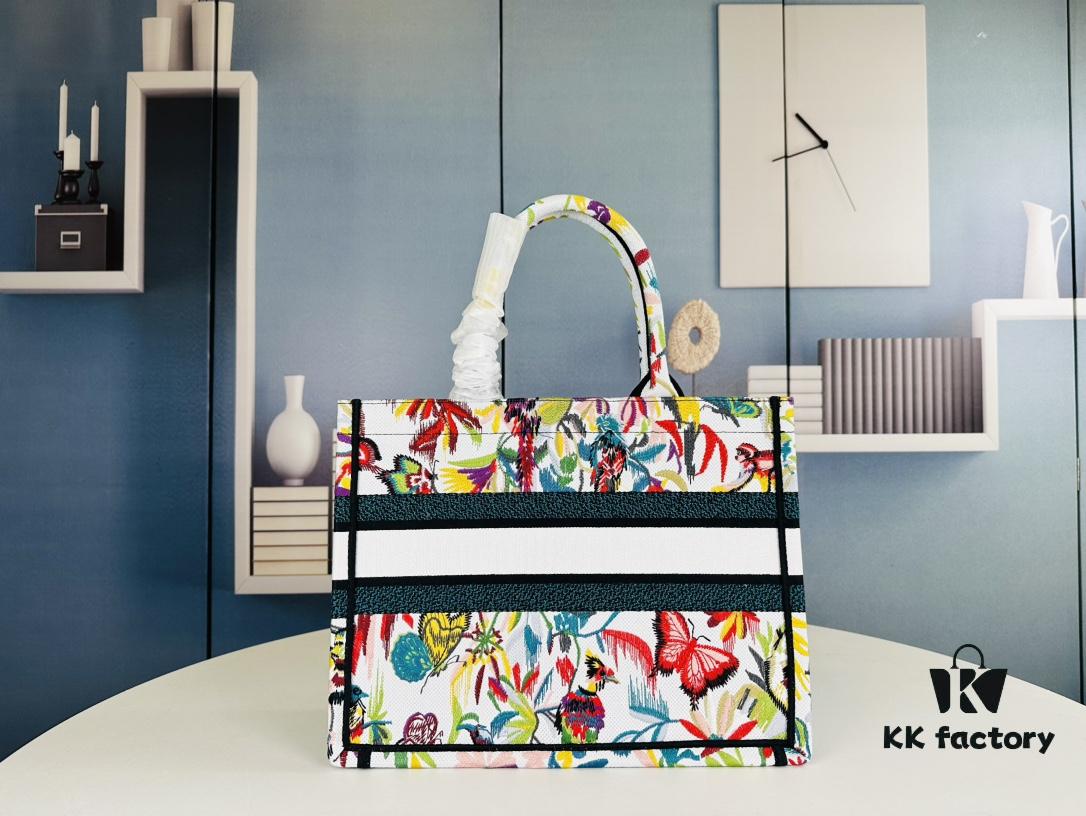 Original Order Embroidered Medium Di0r Book Tote