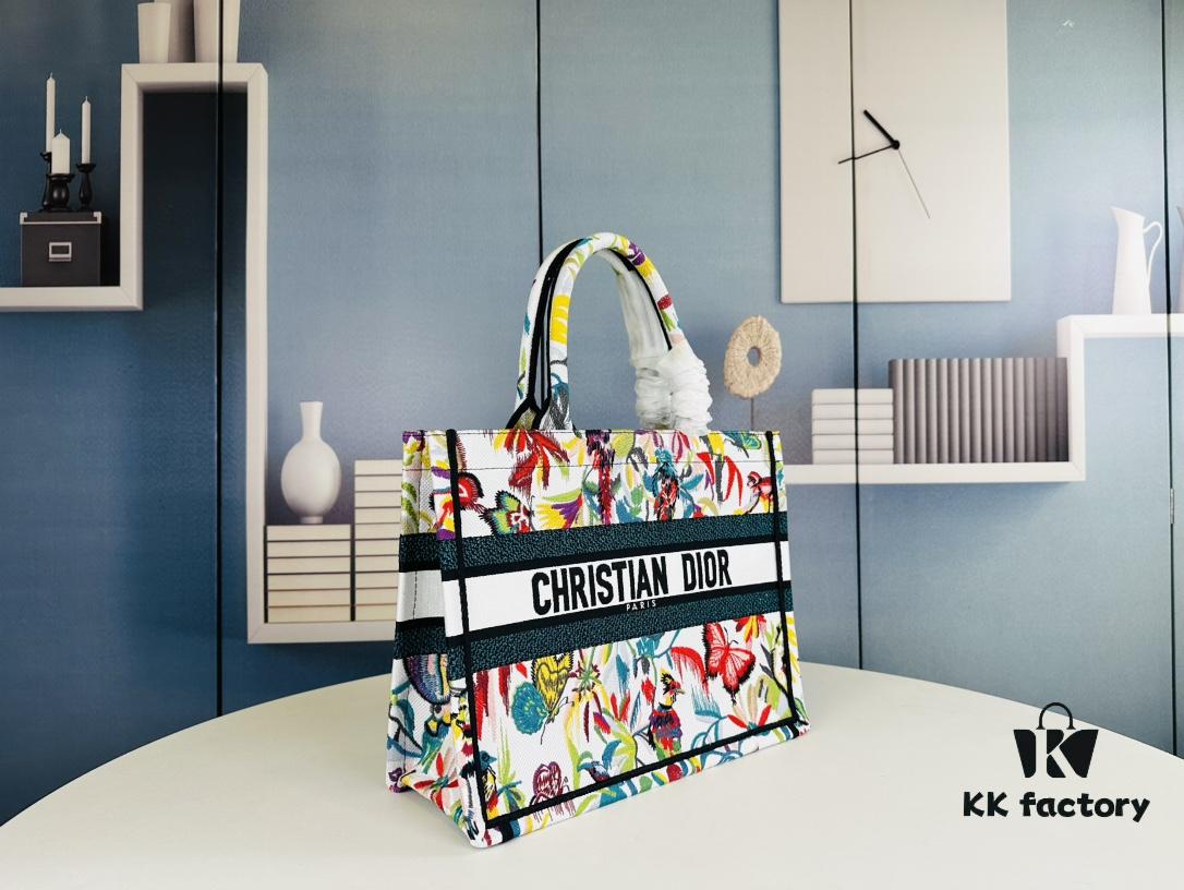 Original Order Embroidered Medium Di0r Book Tote