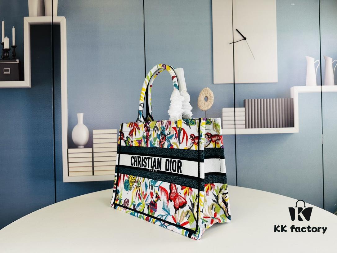 Original Order Embroidered Medium Di0r Book Tote