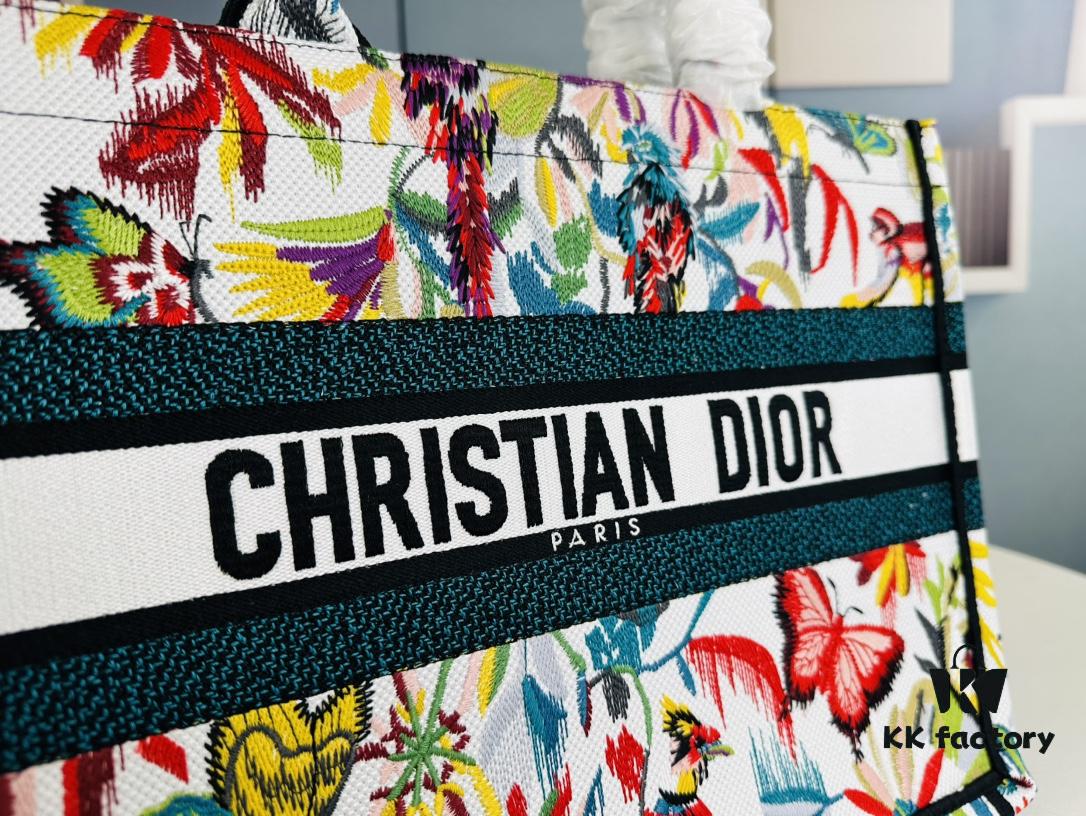 Original Order Embroidered Medium Di0r Book Tote