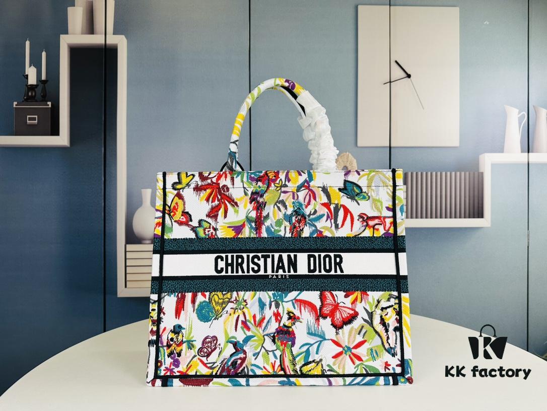 Embroidered Large [Dior Book Tote]