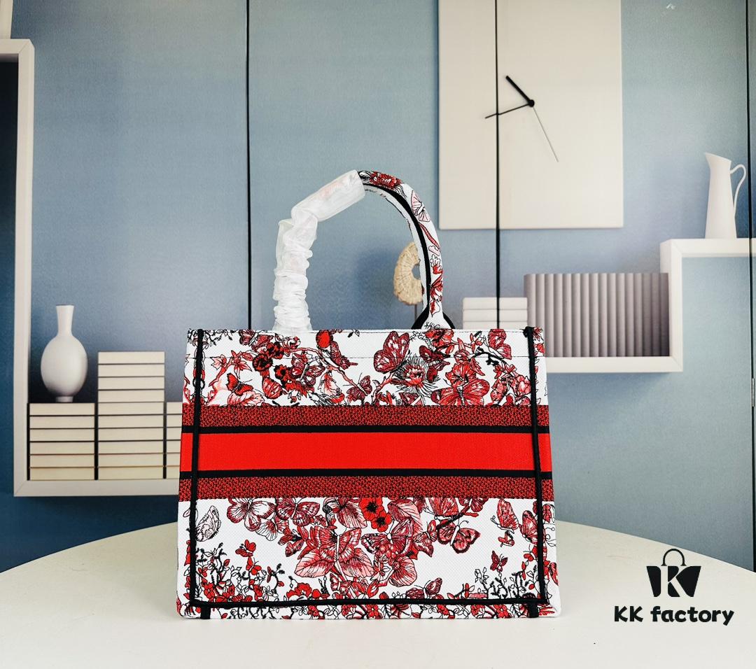 Original Order Embroidered Medium Di0r Book Tote