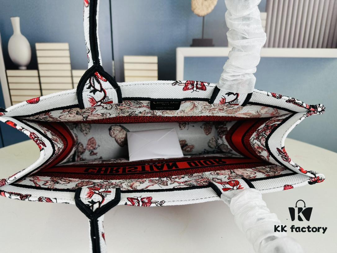 Original Order Embroidered Medium Di0r Book Tote