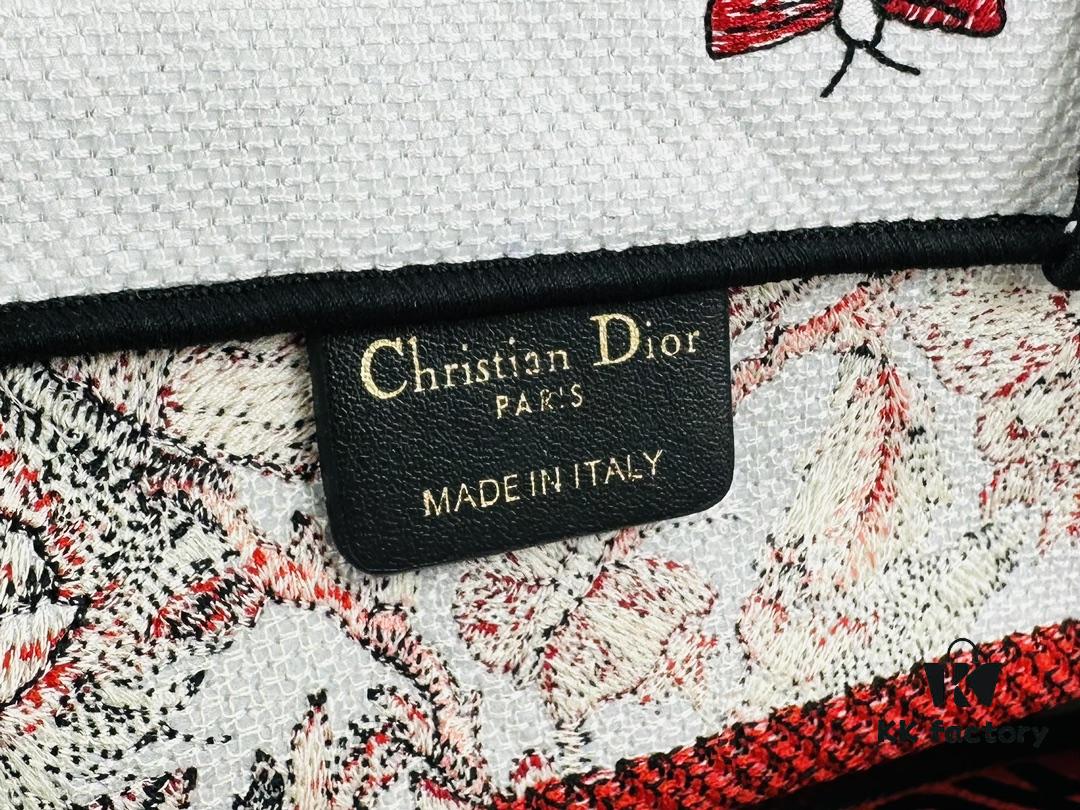 Original Order Embroidered Medium Di0r Book Tote