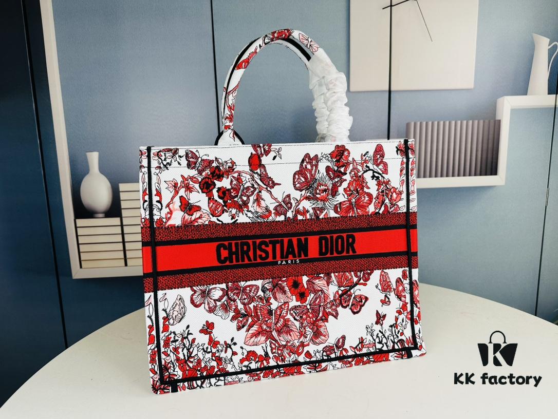 Embroidered Large [Di0r Book Tote]