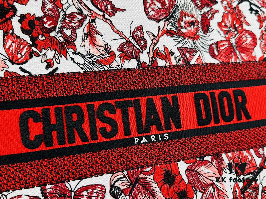 Embroidered Large [Di0r Book Tote]