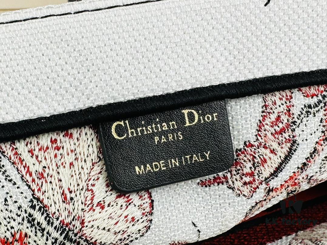 Embroidered Large [Di0r Book Tote]