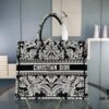 Original Order Embroidered Large Di0r Book Tote