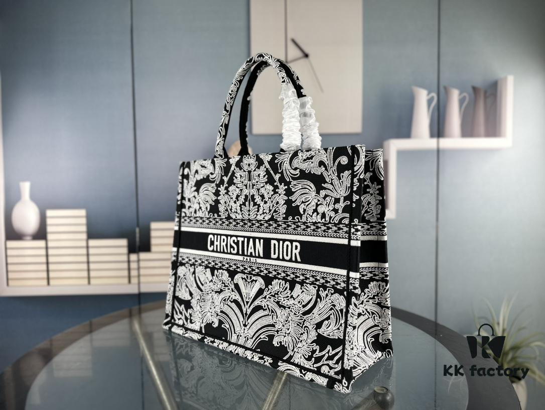 Original Order Embroidered Large Di0r Book Tote