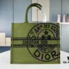 Embroidered Large Size [Di0r Book Tote]