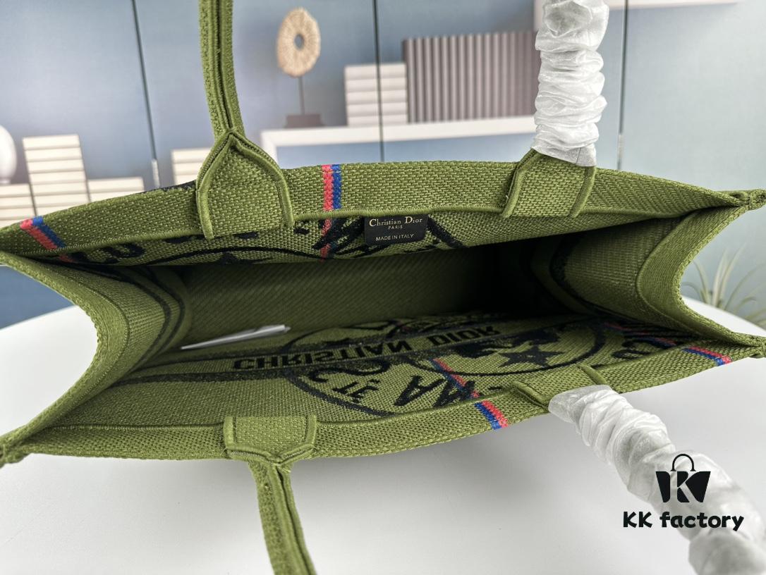 Embroidered Large Size [Di0r Book Tote]