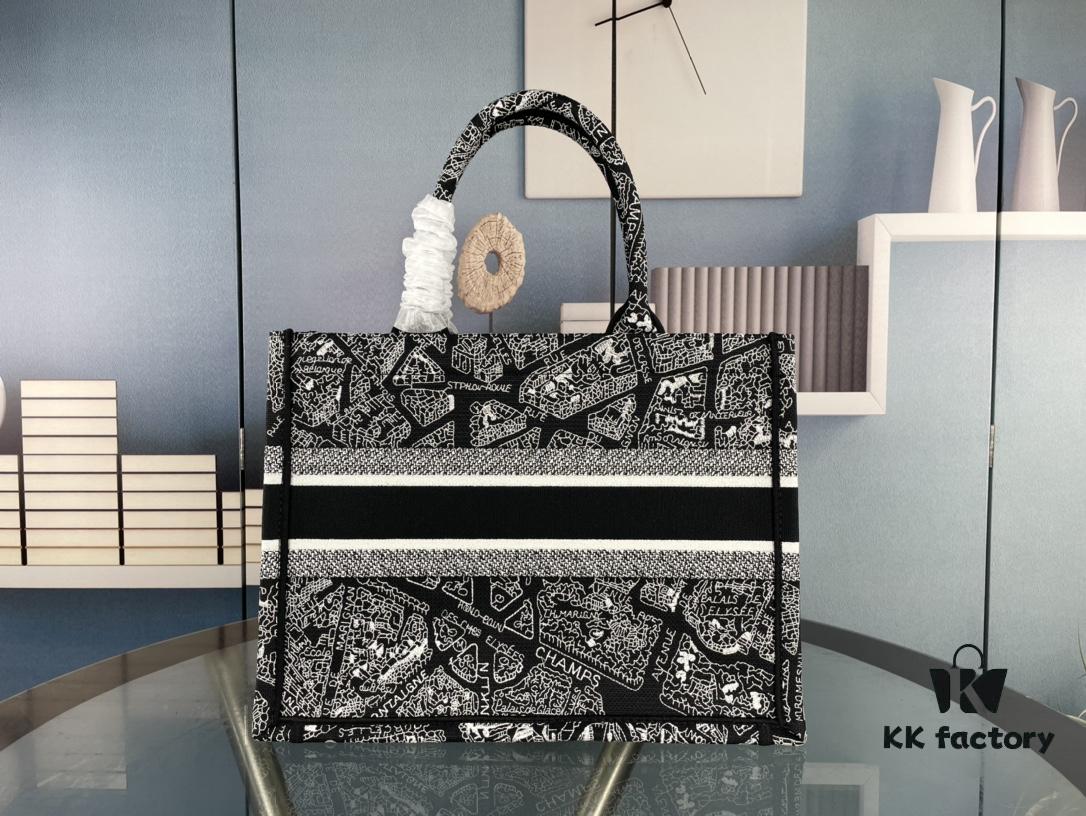 Original Order Embroidered Medium Di0r Book Tote