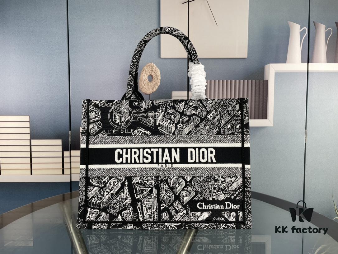 Original Order Embroidered Medium Di0r Book Tote