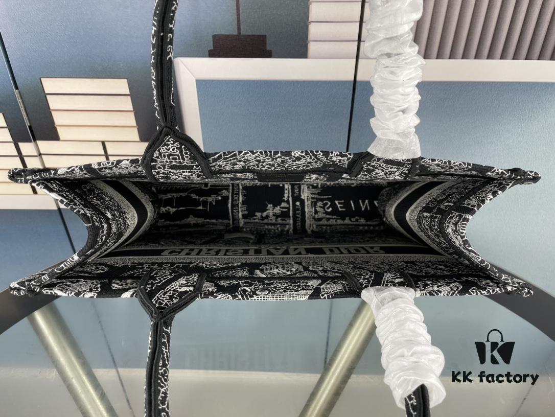 Original Order Embroidered Medium Di0r Book Tote