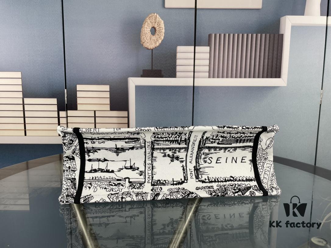 Original Order Embroidered Medium Di0r Book Tote