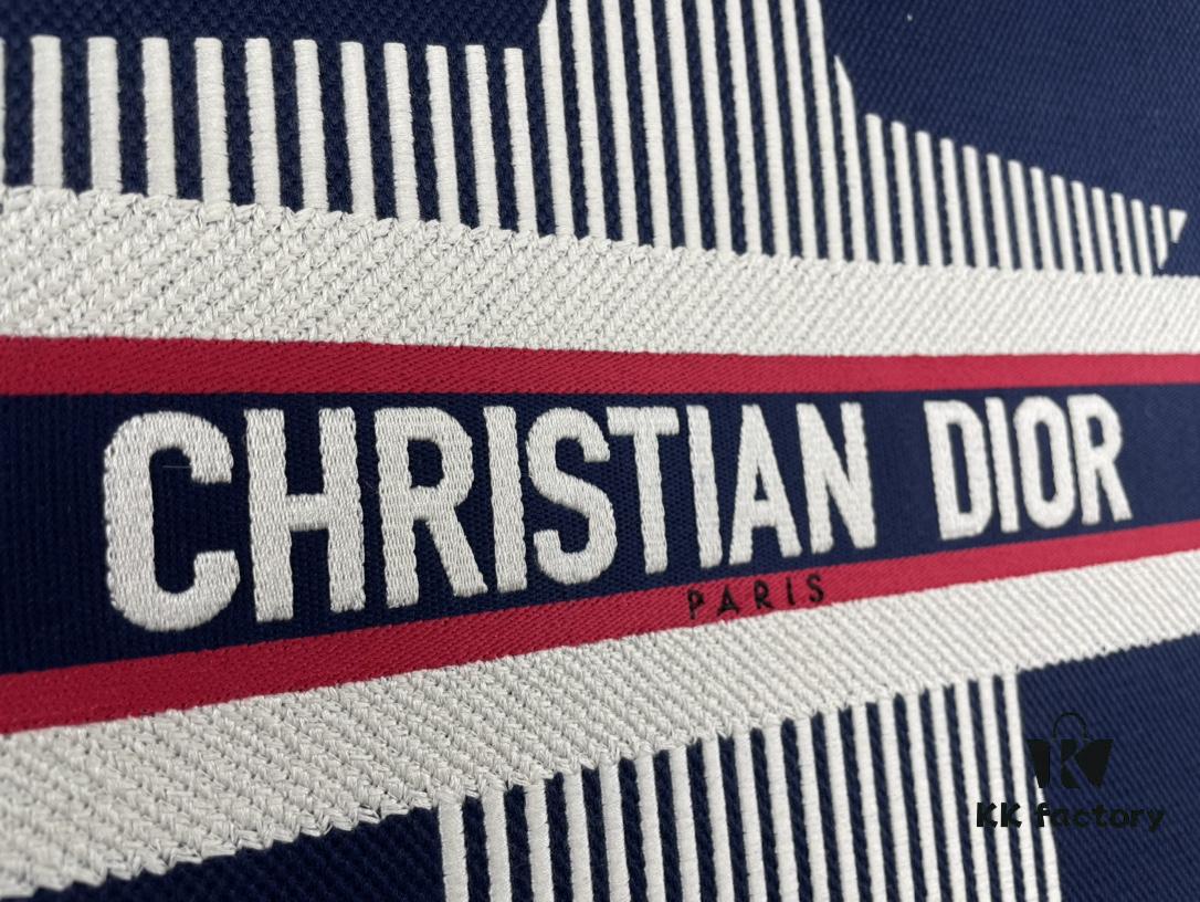 Embroidered Large Size [Di0r Book Tote]