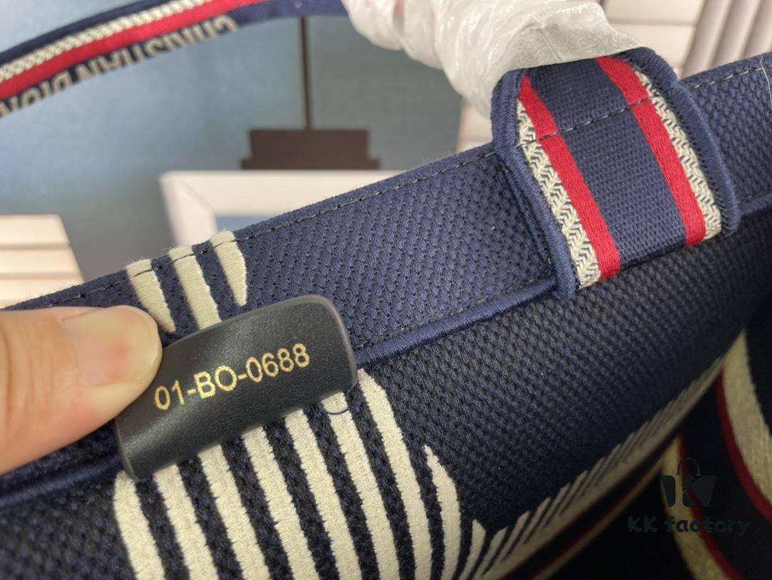 Embroidered Large Size [Di0r Book Tote]