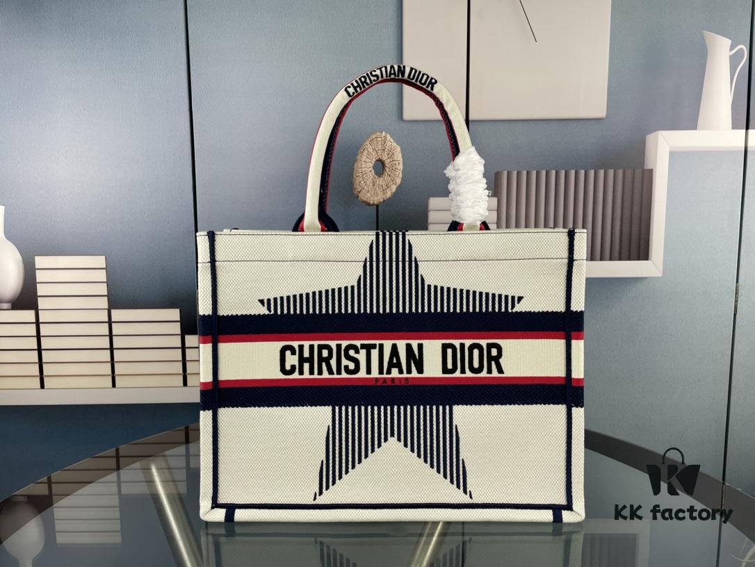 Embroidered Medium [Di0r Book Tote]