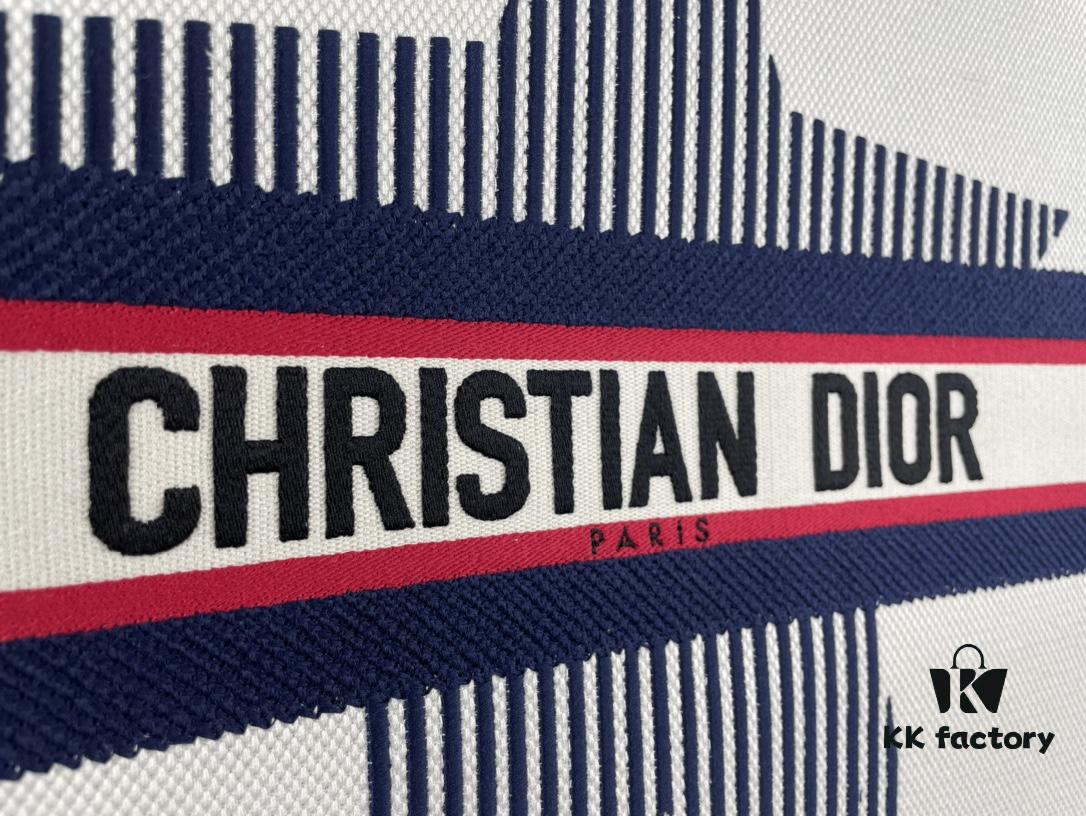 Embroidered Large [Di0r Book Tote]