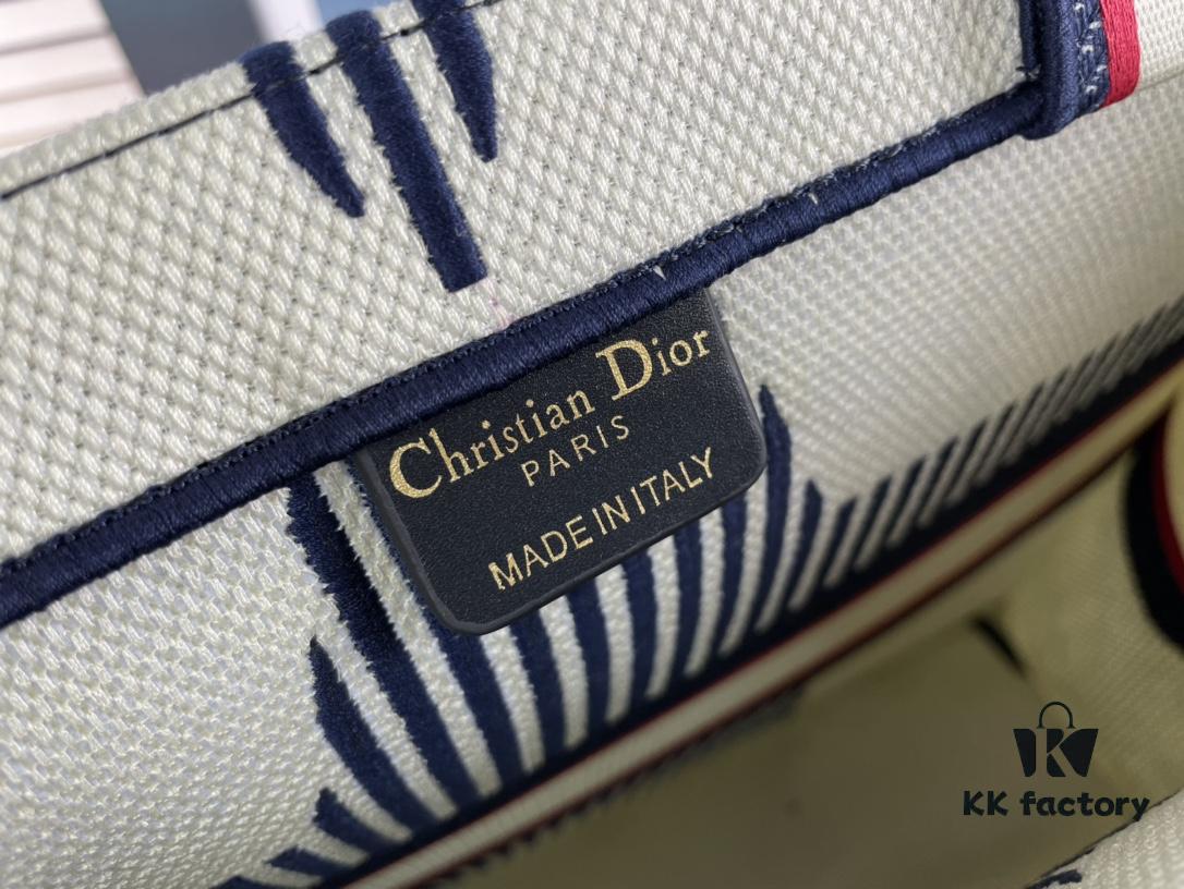 Embroidered Large [Di0r Book Tote]