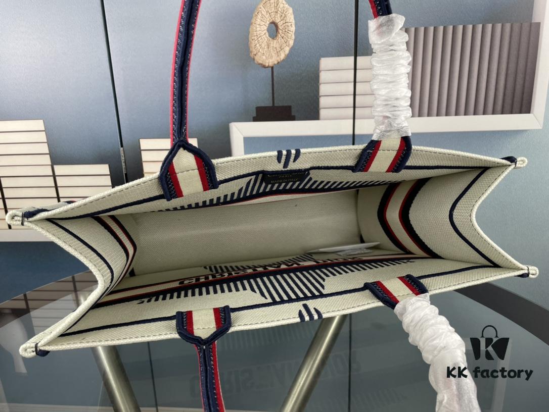 Embroidered Large [Di0r Book Tote]