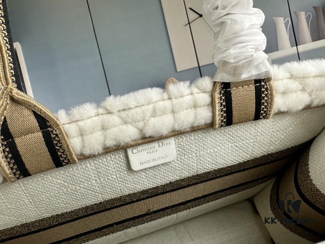 Embroidered Medium [Di0r Book Tote]