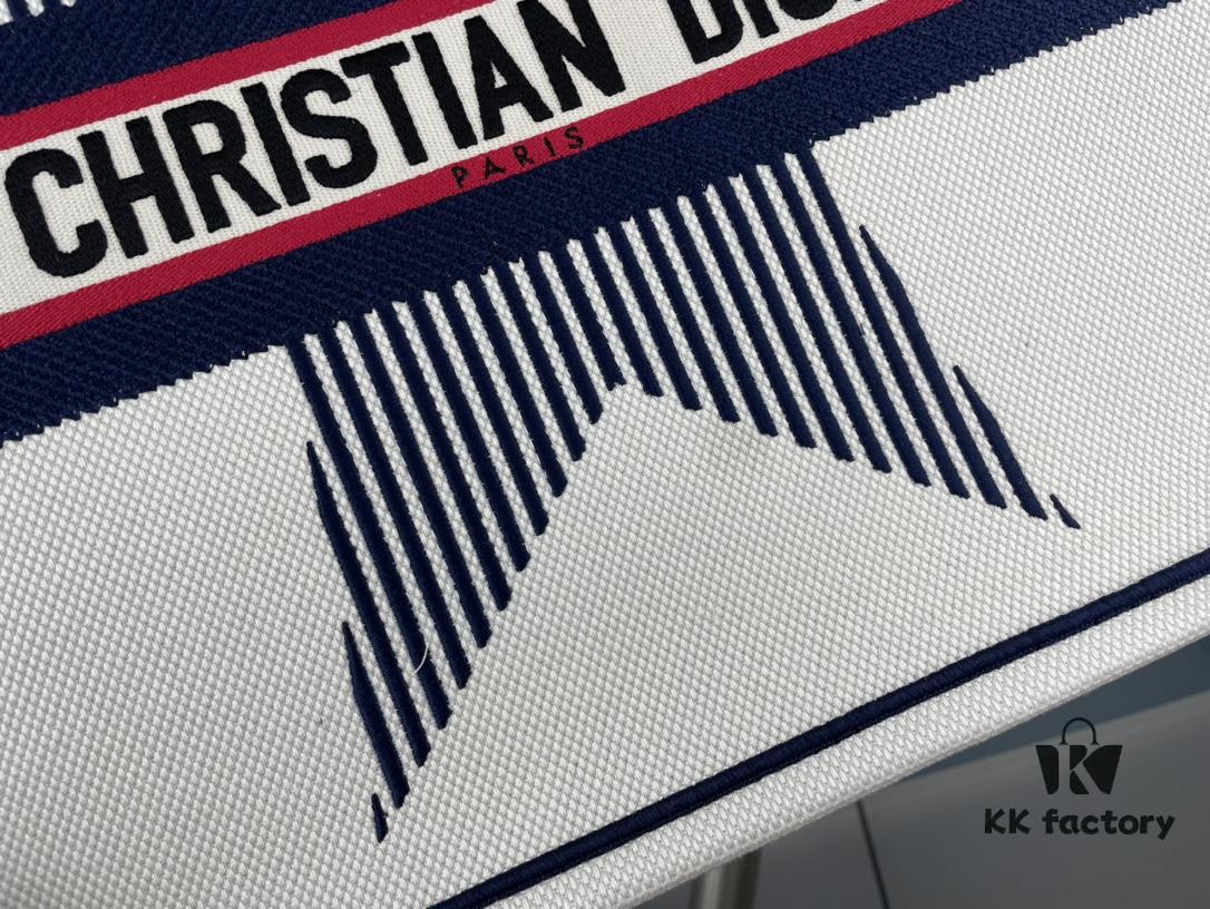 Embroidered Large [Di0r Book Tote]