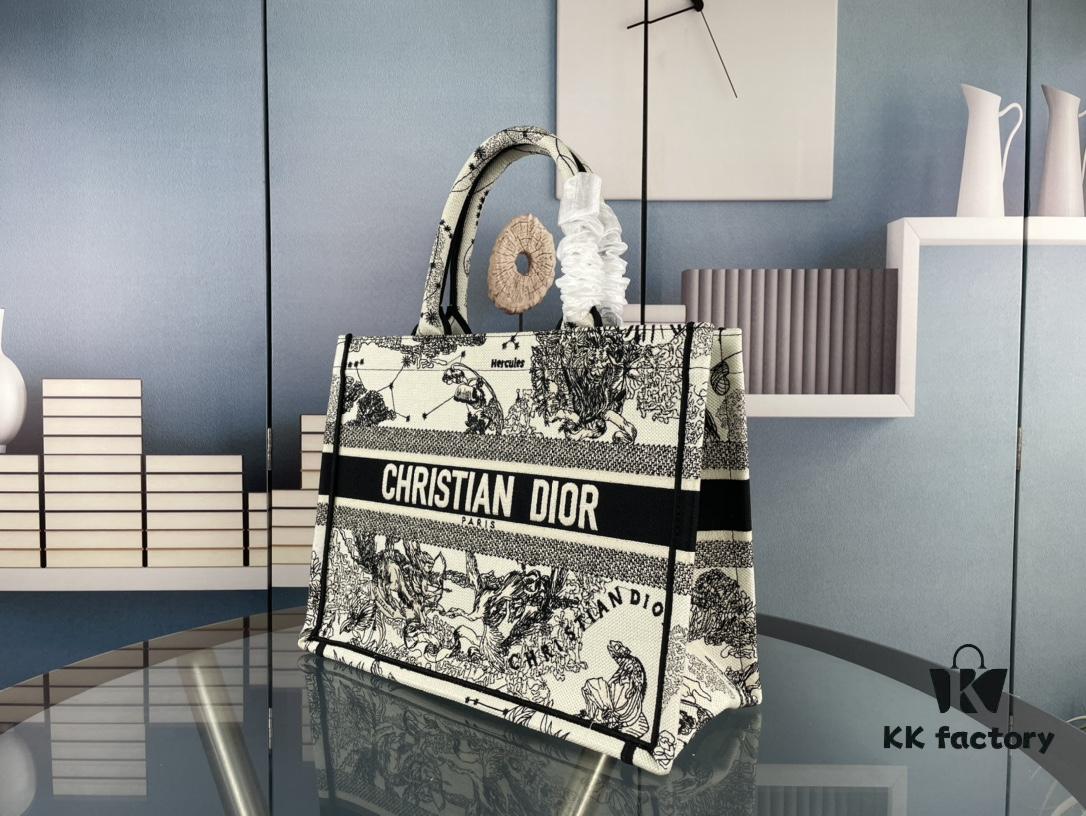 Embroidered Medium [Dior Book Tote] Original Order