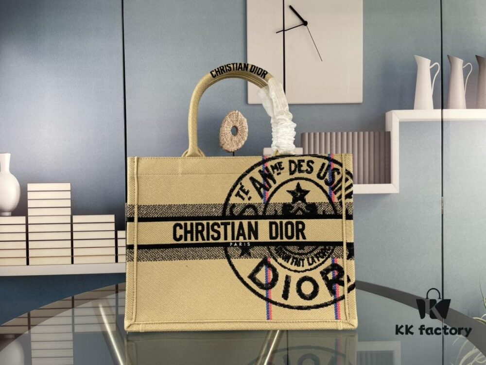Original Order Embroidered Medium Di0r Book Tote