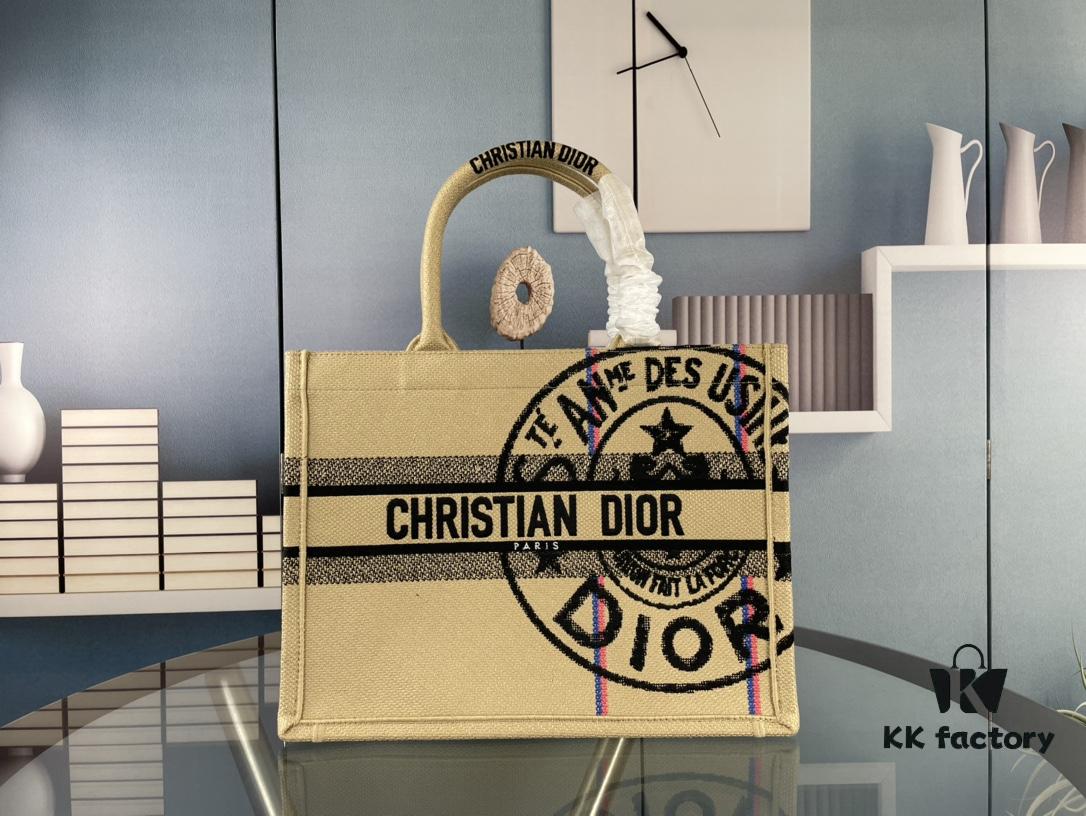 Original Order Embroidered Medium Di0r Book Tote