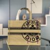 Original Order Embroidered Medium Di0r Book Tote