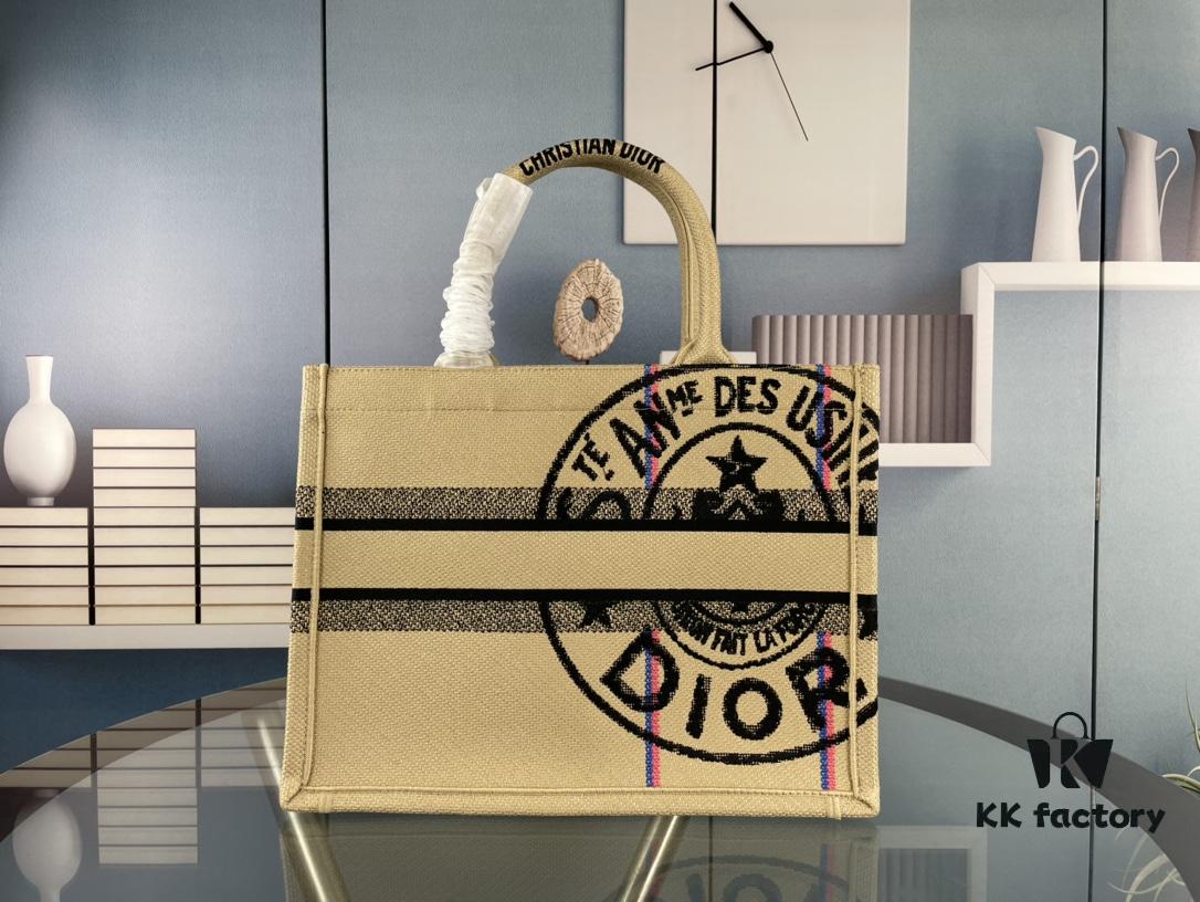 Original Order Embroidered Medium Di0r Book Tote