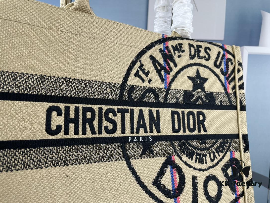 Original Order Embroidered Medium Di0r Book Tote