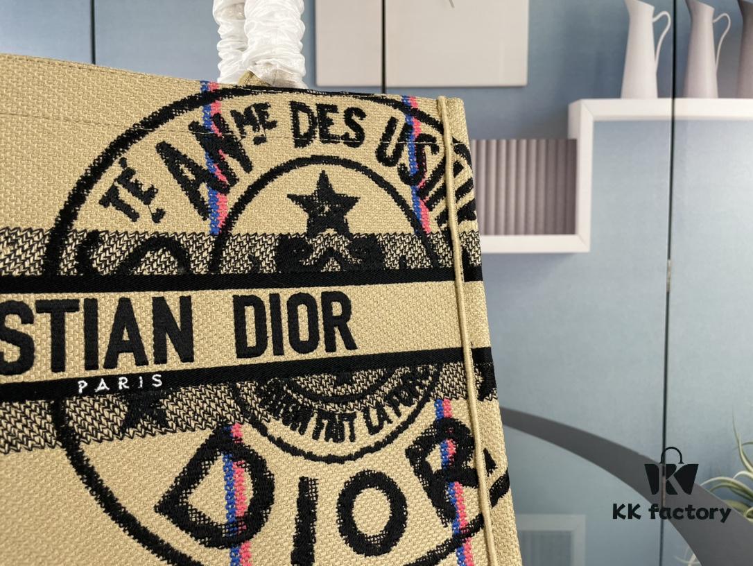 Original Order Embroidered Medium Di0r Book Tote