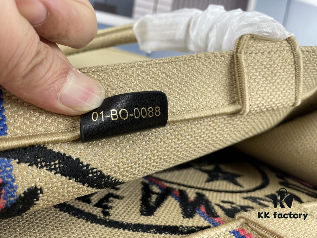 Embroidered Large Size [Di0r Book Tote]